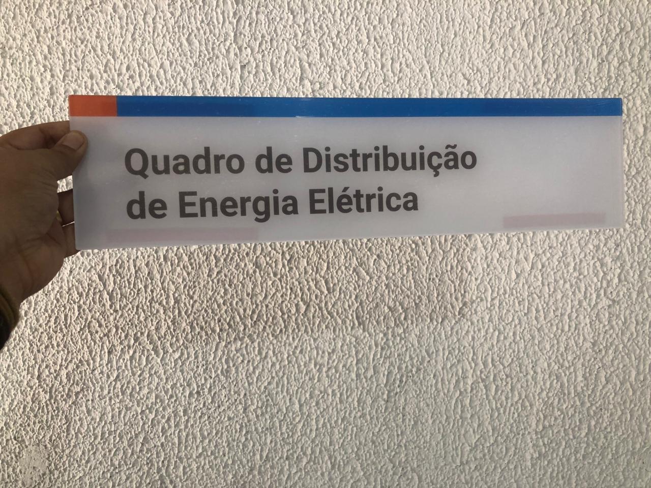 Placa de Sinalização para Porta em Acrílico com Impressão Digital - Placas de Porta - Imagem 3